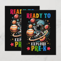 First day Kids Welcome back to School Astronaut