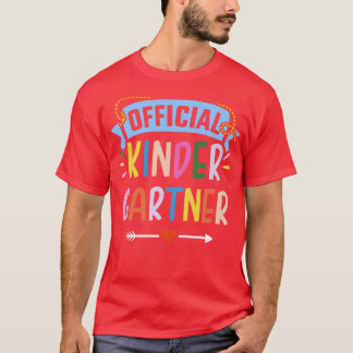 First day Kindergarten kindergartner back to schoo T-Shirt