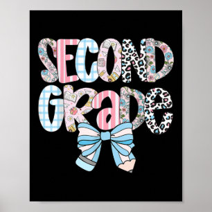 First Day Of 1st Grade Pencil Teacher Girls T-shir Poster