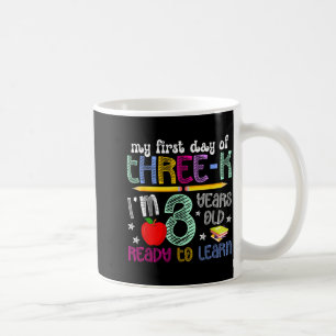 First Day of 3K Student 3K Teacher Back to School Coffee Mug
