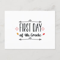 First Day of 4th Grade
