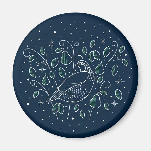 First Day of Christmas Magnet (Front)