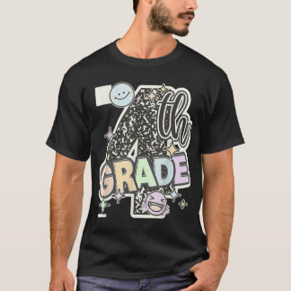 First Day Of Fourth Grade Composition Notebook T-Shirt
