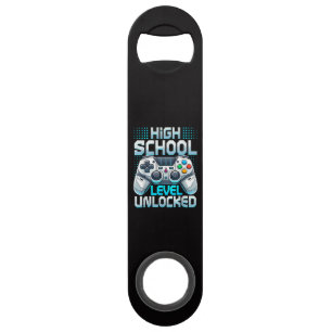 First Day of High School Level Unlocked Bar Key