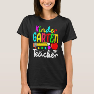 First Day Of Kindergarten Teacher  Back To Shool 3 T-Shirt