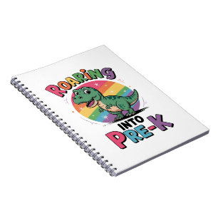 First Day of Pre-K Back to School Notebook