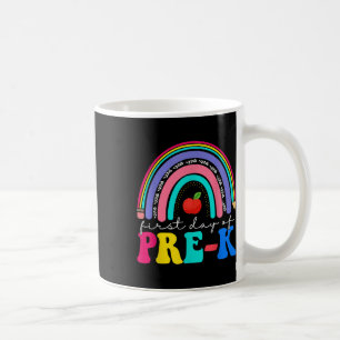 First Day Of Pre-k Back To School Tee Crush Pre-k Coffee Mug