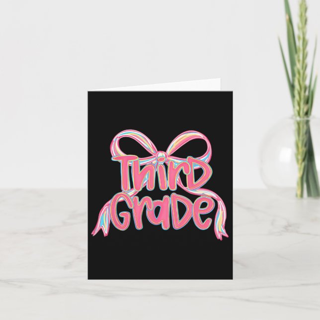 First Day Of Pre-k Floral Bundle For Teacher 1  Card (Front)