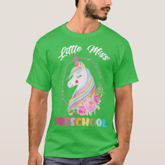 First Day Of Preschool Back To School Miss Prek Gi T-Shirt