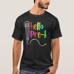 First Day Of Preschool For Teachers And Kids T-Shirt
