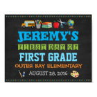 First Day Of School Children's Poster Photo Props