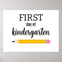 First Day of School Custom School Grade