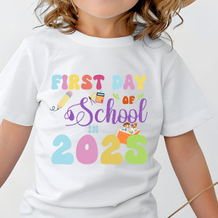 First Day of School in 2025 Back to School T-Shirt