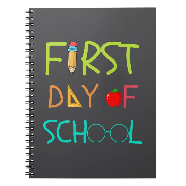 First Day of School Notebook (Front)