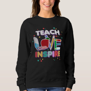 First Day of School Preschool Kindergarten Cute Te Sweatshirt