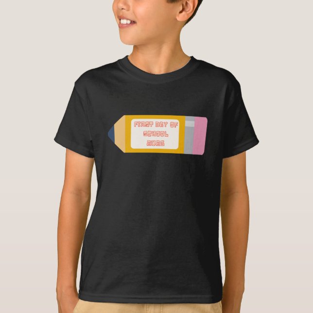 FIRST DAY OF SCHOOL SCHOOL TEACHERS PARENTS T-Shirt (Front)
