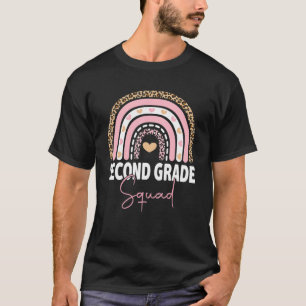 First Day Of School Second Grade Squad Team Teache T-Shirt