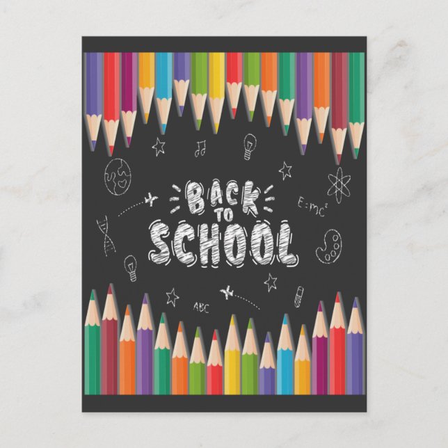  First Day Of School Shirt, Welcome Back To School Postcard (Front)