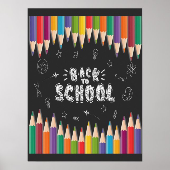  First Day Of School Shirt, Welcome Back To School Poster (Front)