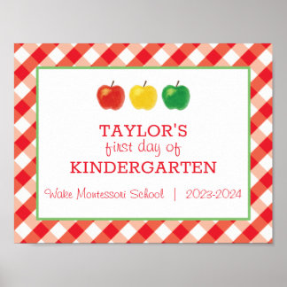 First Day Of School Sign