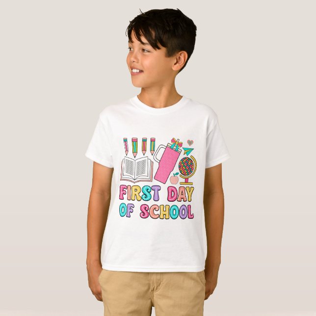 First Day of School T-Shirt (Front Full)