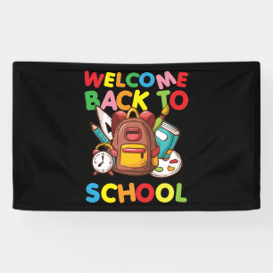 First Day of School Teacher Welcome Back to School Banner