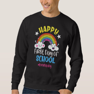 First Day Of School Team Lunch Lady Squad Back To Sweatshirt