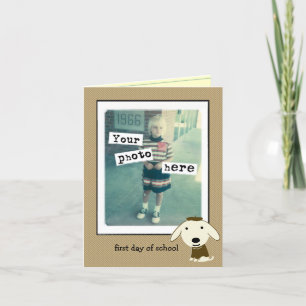 First Day of School Template for Your Cute Photo