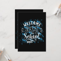 FIRST DAY OF SCHOOL WELCOME BACK TO SCHOOL 2025