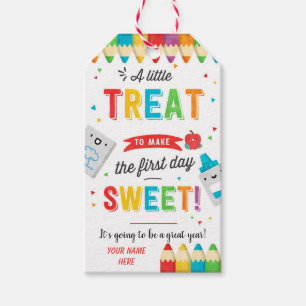 First Day of School Welcome Back To School  Gift T Gift Tags