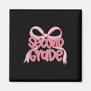 First Day Of Second Grade Floral Bundle For Teache Magnet