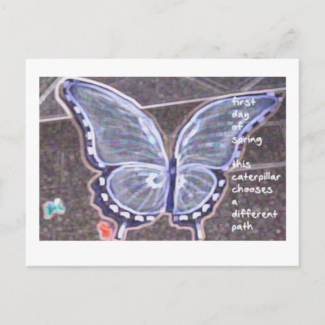 First Day of Spring Postcard (Front)