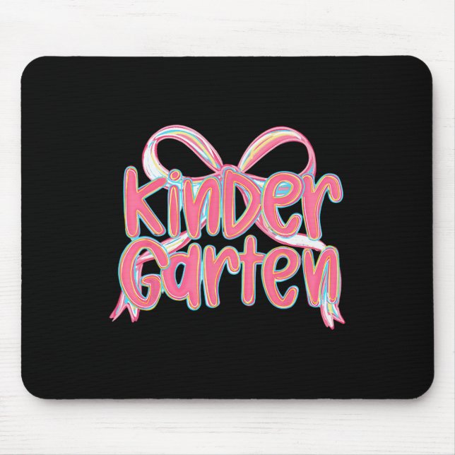 First Day Of Third Grade Floral Bundle For Teacher Mouse Pad (Front)