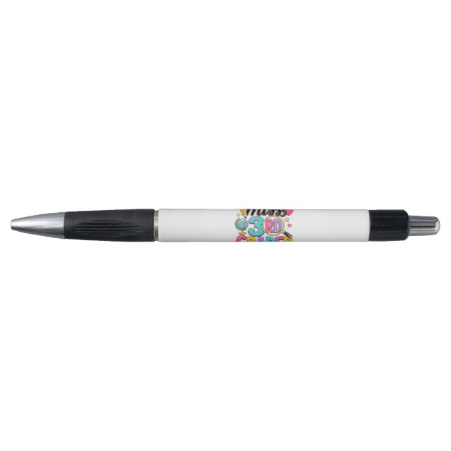 First Day of Third Little Miss 3rd Grader Pen (Front)