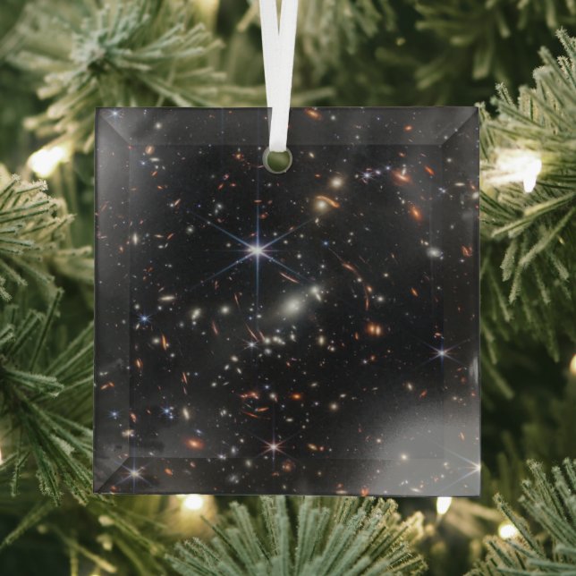 First Deep Field of Universe from James webb Glass Ornament (Insitu)