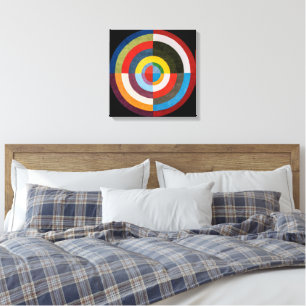 First Disc Robert Delaunay Canvas Print