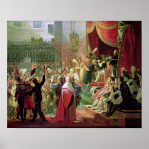 First Distribution of Crosses of Legion of Honour Poster