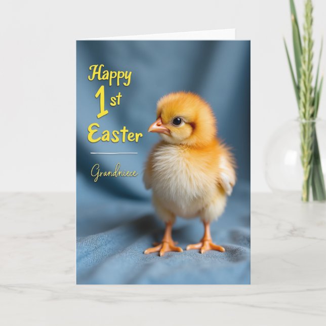 First Easter Little Bird Card (Front)