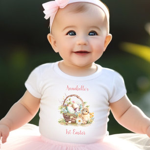 First Easter Personalized Baby girl Baby T-Shirt