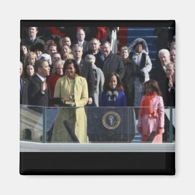 First Family 2009 Inauguration Magnet (Front)