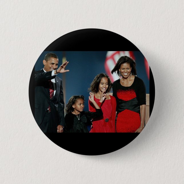 First Family 2 Inch Round Button (Front)
