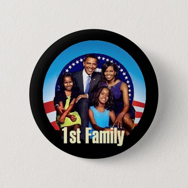 FIRST FAMILY Button (Front)