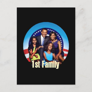 First Family Postcard