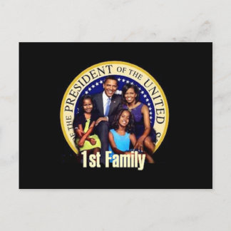 FIRST FAMILY Postcard