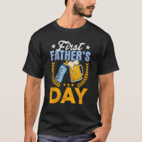 First Father s Day Beer Baby Bottle Dad Daddy Men