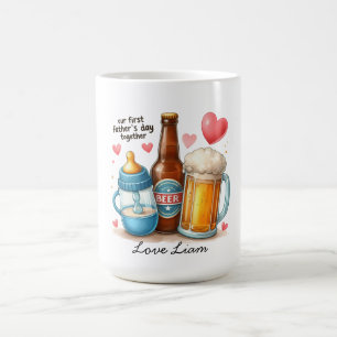 First Father’s Day Memory Design  Coffee Mug