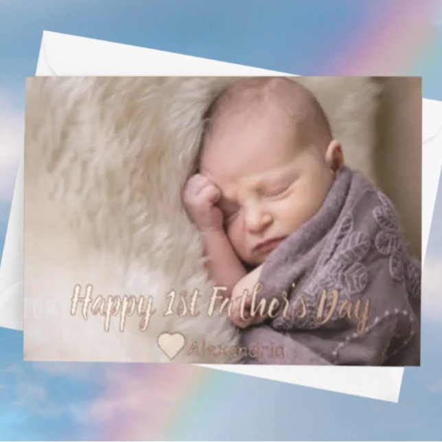 First Father's Day Card (Creator Uploaded)
