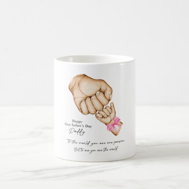 First Father's Day Coffee Mug (Center)