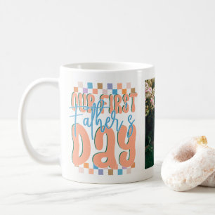 First Father's Day Custom Photo Coffee Mug