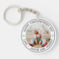 First Father's Day Dad Son Daughter Custom Photo